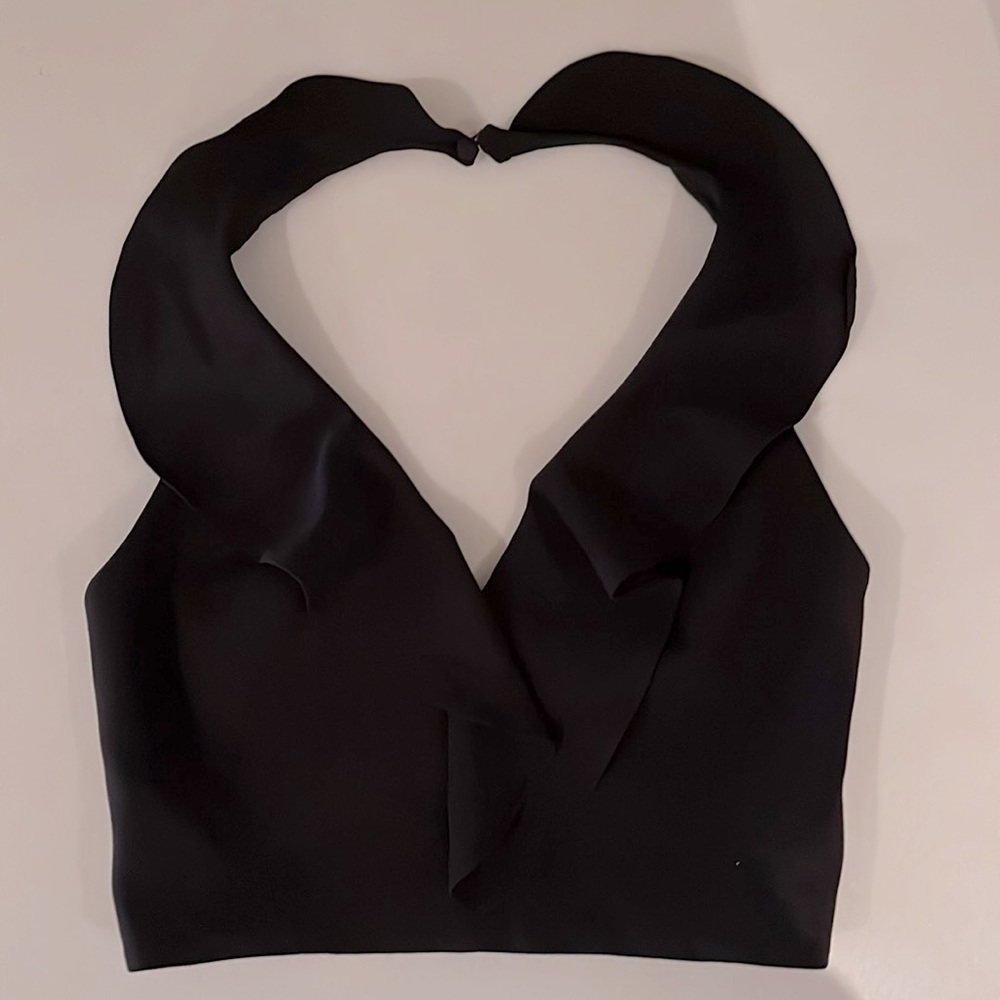 New❣️ Alice + Olivia Dannette Ruffled Crop Top - Picture 5 of 5